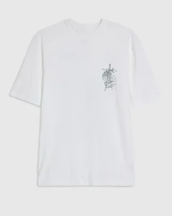 White Regular Fit Kanazawa Snake T-Shirt