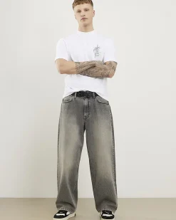 White Regular Fit Kanazawa Snake T-Shirt