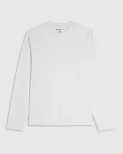 White Regular Midweight Long Sleeve T-Shirt