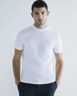 White Slim Fit Crew Neck T-Shirt 3 Pack