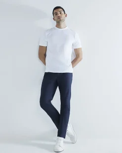 White Slim Fit Crew Neck T-Shirt 3 Pack