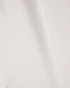 White Slim Fit Essential Knit T-shirt