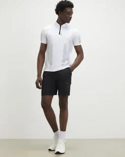 White Slim Fit Lightweight Polo Shirt