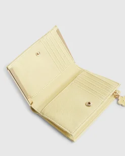 Yellow Beaded Flower Purse
