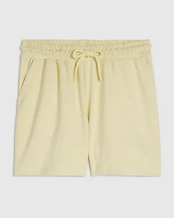 Yellow Drawstring Shorts