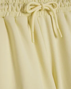 Yellow Drawstring Shorts