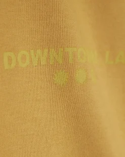 Yellow Oversized Fit 92 Photo Patch T-Shirt