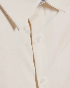 Yellow Slim Fit Premium Cotton Blend Shirt