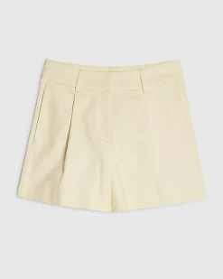 Yellow Tailored Shorts
